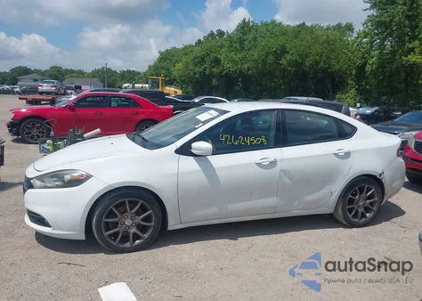 2013 Dodge Dart Sxt из США, поврежденный, VIN 1C3CDFBHXDD338144